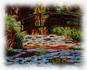 Monet tableau pont